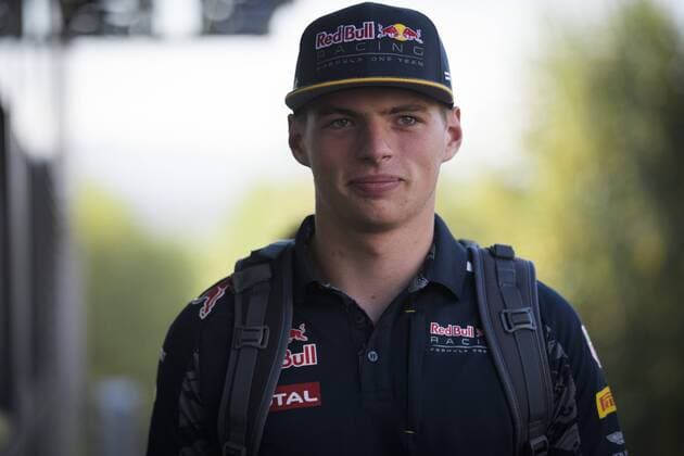 Dutch Max Verstappen of Red Bull Racing Team pictured during a free practice session at the Grand Prix F1 of Belgium, in Spa-Francorchamps, Saturday 27 August 2016. The Spa-Francorchamps Formula One Grand Prix takes place this weekend, from August 26 until August 28. NICOLASxLAMBERT  x04919661x