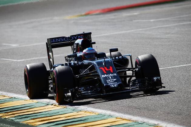 Belgian Grand Prix, Spa Francorchamps 25 - 28 August 2016 Fernando Alonso (ESP) McLaren MP4-31. 27.08.2016. Free Practice 3 