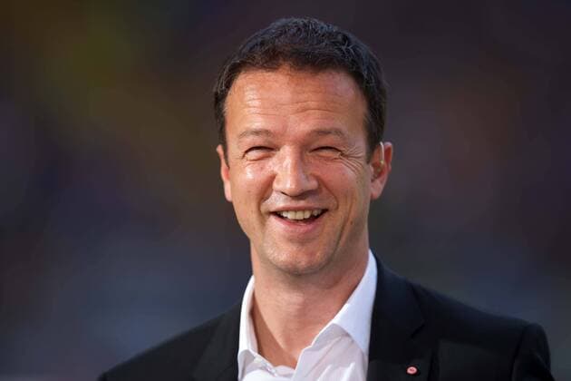 Fussball Frankfurt 27.08.2016 Saison 2016 2017 1. Bundesliga DFL Eintracht Frankfurt - Schalke 04 Fredi Bobic (Sportdirektor Frankfurt)