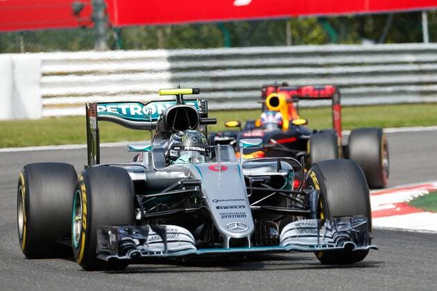 German Nico Rosberg of Mercedes AMG Petronas F1 Team pictured during the Grand Prix F1 of Belgium, in Spa-Francorchamps, Sunday 28 August 2016. The Spa-Francorchamps Formula One Grand Prix takes place this weekend, from August 26 until August 28. BRUNOxFAHY  x04920376x