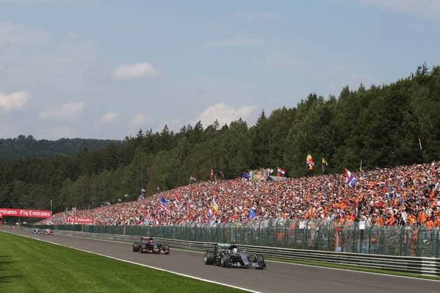 Belgian Grand Prix, Spa Francorchamps 25 - 28 August 2016 Lewis Hamilton (GBR) Mercedes AMG F1 W07 Hybrid. 28.08.2016. Race 