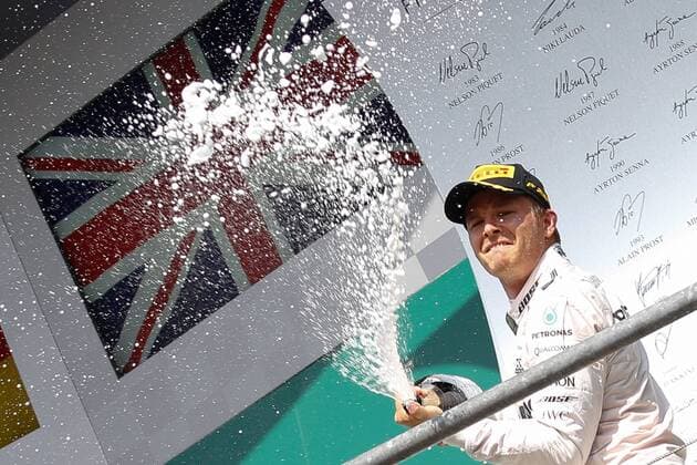 Formel 1, GP von Belgien, Sieger Nico Rosberg German Nico Rosberg of Mercedes AMG Petronas F1 Team celebrates after winning the Grand Prix F1 of Belgium, in Spa-Francorchamps, Sunday 28 August 2016. The Spa-Francorchamps Formula One Grand Prix takes place this weekend, from August 26 until August 28. BRUNOxFAHY  x04920487x