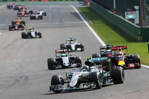 Belgian Grand Prix, Spa Francorchamps 25 - 28 August 2016 Nico Rosberg (GER) Mercedes AMG F1 W07 Hybrid. 28.08.2016. Race 