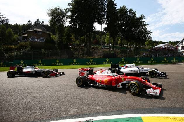Belgian Grand Prix, Spa Francorchamps 25 - 28 August 2016 Sebastian Vettel (GER) Ferrari SF16-H. 28.08.2016.Race 