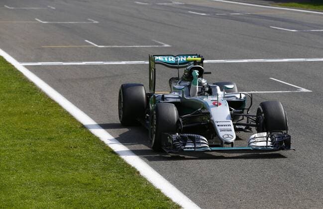 Motorsports: FIA Formula One World Championship WM Weltmeisterschaft 2016, Grand Prix of Belgium, 6 Nico Rosberg (GER, Mercedes AMG Petronas Formula One Team), xHOCHxZWEIx