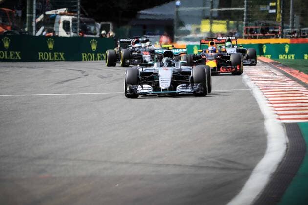 Formel 1, GP von Belgien, Sieger Nico Rosberg Spa 28 08 2016 GP F1 Belgique Diamnche Course Rosberg N°6 Mercedes FORMULE 1 : Grand Prix de Belgique - Course - Spa-Francorchamps - 28 08 2016 PhotoNews Panoramic 