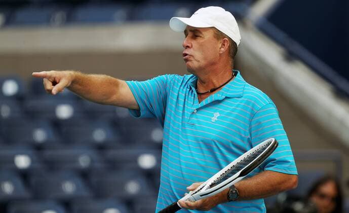 TENNIS - ATP Tennis Herren US Open 2016 NEW YORK CITY,NEW YORK,USA,28.AUG.16 - TENNIS - ATP World Tour, US Open 2015, Grand Slam, Flushing Meadows, training. Image shows coach Ivan Lendl. GEPAxpictures xMatthiasxHauer