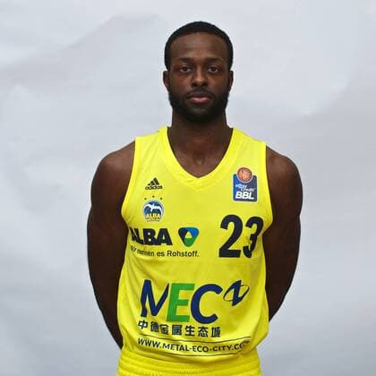 Basketball Berlin 25.08.2016 BBL 1. Bundesliga Saison 2016 2016 Alba Berlin Team Dominique Johnson (Alba Berlin, No.23)