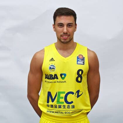 Basketball Berlin 25.08.2016 BBL 1. Bundesliga Saison 2016 2016 Alba Berlin Team Ismet Akpinar (Alba Berlin, No.08)