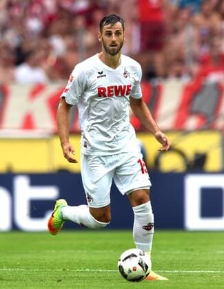 1. FC Köln - Darmstadt 98 27.08.2016. Mergim Mavraj (Köln) in Aktion. HM