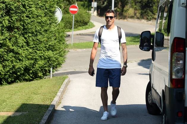 Croatian national football team gathering 29.08.2016., Zagreb, Croatia - Croatian national football team gathering in Zagreb for the preparations for the upcoming qualifying match against Turkey to go to the World Cup in Russia. Mario Mandzukic.  GoranxStanzl PIXSELL