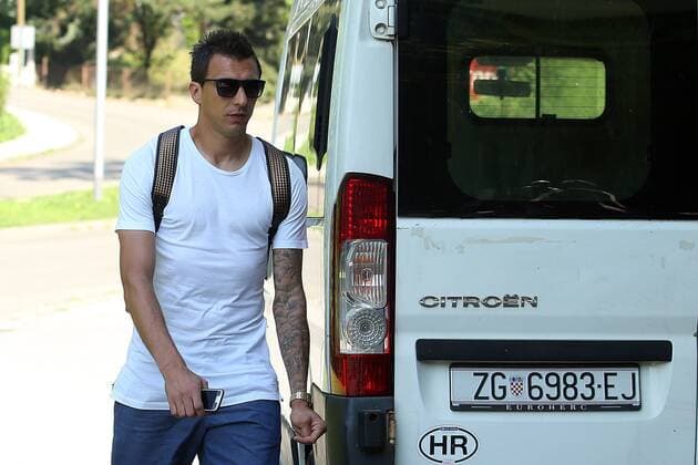 Croatian national football team gathering 29.08.2016., Zagreb, Croatia - Croatian national football team gathering in Zagreb for the preparations for the upcoming qualifying match against Turkey to go to the World Cup in Russia. Mario Mandzukic.  GoranxStanzl PIXSELL