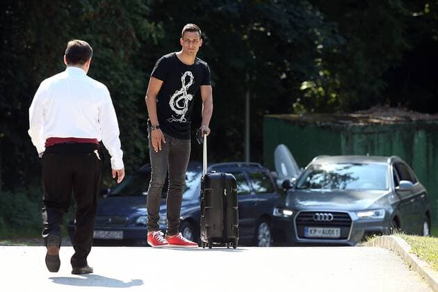 Croatian national football team gathering 29.08.2016., Zagreb, Croatia - Croatian national football team gathering in Zagreb for the preparations for the upcoming qualifying match against Turkey to go to the World Cup in Russia. Lovre Kalinic.  GoranxStanzl PIXSELL