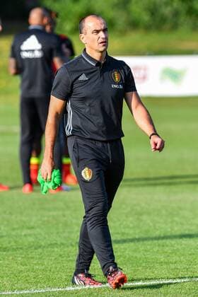Belgium s head coach Roberto Martinez pictured during a training session of Belgian national soccer team Red Devils, on Monday 29 August 2016, in Brussels. The Red Devils will play a World Championships 2018 Qualification game against Cyprus on September 6th. LUCxCLAESSEN  x04921400x