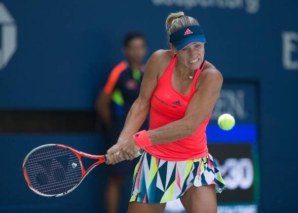 ANGELIQUE KERBER (GER) Tennis - US Open 2016 - Grand Slam ITF ATP Tennis Herren WTA Tennis Damen - Flushing Meadows - New York - New York - USA - 29 August 2016.