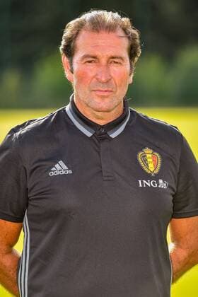 Fußball, Fotoshooting mit dem neuen Trainerstab des Nationalteams von Belgien Belgium s goalkeeper coach Inaki Bergara poses for the photographer ahead of a training session of Belgian national soccer team Red Devils, on Monday 29 August 2016, in Brussels. The Red Devils will play a World Championships 2018 Qualification game against Cyprus on September 6th. LUCxCLAESSEN  x04921639x