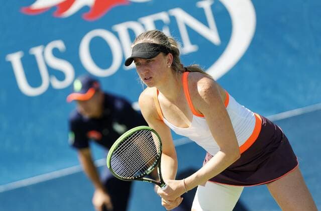 TENNIS - WTA Tennis Damen US Open 2016 NEW YORK CITY,NEW YORK,USA,29.AUG.16 - TENNIS - WTA Tour, US Open 2015, Grand Slam, Flushing Meadows. Image shows Mona Barthel (GER). GEPAxpictures xMatthiasxHauer