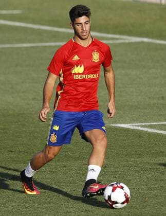 Asensio. Spanish national team Nationalteam training session. In this picture, Asensio. xAngelxRiverox 