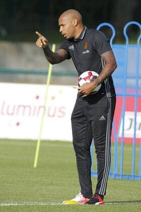 Fußball, Co Trainer Thierry Henry - Training Nationalteam Belgien Thierry Henry ass. coach of Belgian Team FOOTBALL : Equipe de Belgique - Entrainement - Neerpede - 29 08 2016 Photonews Panoramic  665082687