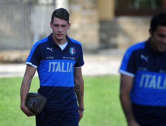 FIRENZE 29 08 2016 - NATIONAL SOCCER ITALY - TRAINING - Andrea BELOTTI -COVERCIANO - PHOTOS BRESSAN Newpress  NewxPressx xIPA
