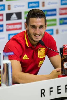 Spanish Koke Resurrecccion during the press conference PK Pressekonferenz of the concentration of Spanish football team at Ciudad del Futbol de Las Rozas before the qualifying for the Russia world cup in 2017 August 30, 2016.  (20160830017)