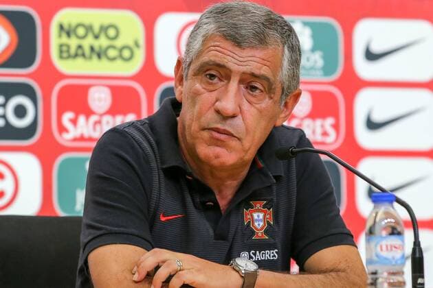 August 31, 2016 - Oeiras, Lisbon, Portugal - Portugals head coach Fernando Santos during the press conference PK Pressekonferenz for the match between Portugal and Gibraltar at City Football in Oeiras, Lisbon on August 31, 2016. Portugal v Gibraltar - Friendly Game  - ZUMAn230