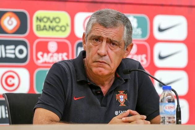 August 31, 2016 - Oeiras, Lisbon, Portugal - Portugals head coach Fernando Santos during the press conference PK Pressekonferenz for the match between Portugal and Gibraltar at City Football in Oeiras, Lisbon on August 31, 2016. Portugal v Gibraltar - Friendly Game  - ZUMAn230