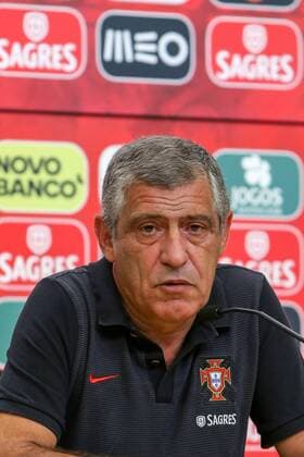 August 31, 2016 - Oeiras, Lisbon, Portugal - Portugals head coach Fernando Santos during the press conference PK Pressekonferenz for the match between Portugal and Gibraltar at City Football in Oeiras, Lisbon on August 31, 2016. Portugal v Gibraltar - Friendly Game  - ZUMAn230