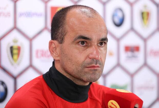 Belgium s head coach Roberto Martinez pictured during a press conference PK Pressekonferenz of Belgian national soccer team Red Devils, on Wednesday 31 August 2016, in Brussels. The Red Devils are preparing for a friendly match against Spain tomorrow, and a World Championships 2018 Qualification game against Cyprus on September 6th. VIRGINIExLEFOUR  x04922781x