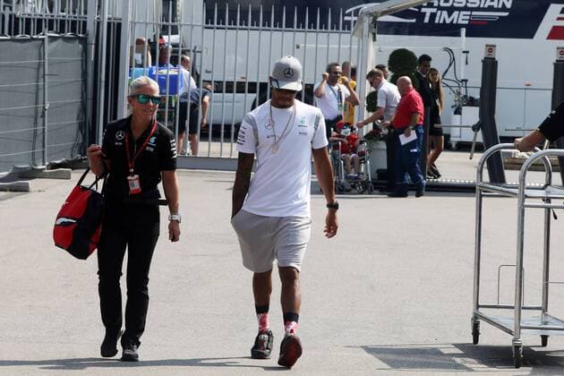 Italian Grand Prix, Monza 01 - 04 September 2016 01.09.2016 - Lewis Hamilton (GBR) Mercedes AMG F1 W07 Hybrid 