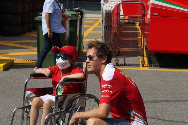 Italian Grand Prix, Monza 01 - 04 September 2016 01.09.2016 - Sebastian Vettel (GER) Scuderia Ferrari SF16-H 