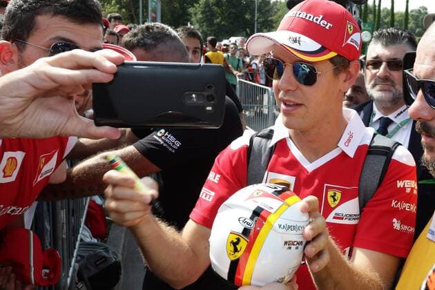 Italian Grand Prix, Monza 01 - 04 September 2016 01.09.2016 - Sebastian Vettel (GER) Scuderia Ferrari SF16-H 