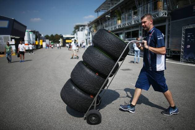 Motorsports: FIA Formula One World Championship WM Weltmeisterschaft 2016, Grand Prix of Italy, Pirelli, tire, tires, tyre, tyres, wheel, wheels, Reifen, Rad, feature xHOCHxZWEIx