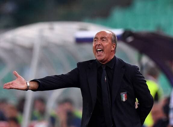 Fußball, Länderspiel, Italien - Frankreich (160902) -- BARI, Sept. 1, 2016 -- Italy s coach Giampiero Ventura reacts during an international football friendly match between Italy and France in Bari, Italy, Sept. 1, 2016. France beat Italy 3-1. ) (SP)ITALY-BARI-FOOTBALL International Friendly Länderspiel MATCH-FRANCE VS ITALY AlbertoxLingria 