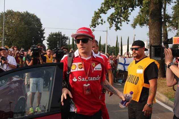 Italian Grand Prix, Monza 01 - 04 September 2016 02.09.2016 - Kimi Raikkonen (FIN) Scuderia Ferrari SF16-H 