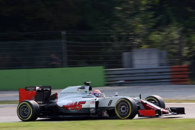 Italian Grand Prix, Monza 01 - 04 September 2016 02.09.2016 - Free Practice 1, Romain Grosjean (FRA) Haas F1 Team VF-16 