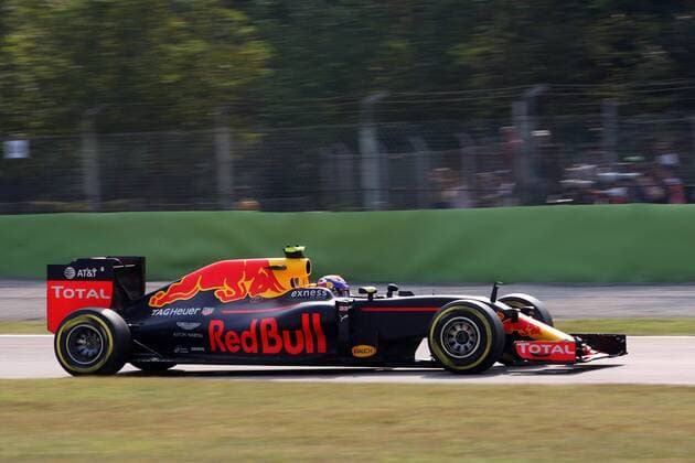 Italian Grand Prix, Monza 01 - 04 September 2016 02.09.2016 - Free Practice 1, Max Verstappen (NED) Red Bull Racing RB12 