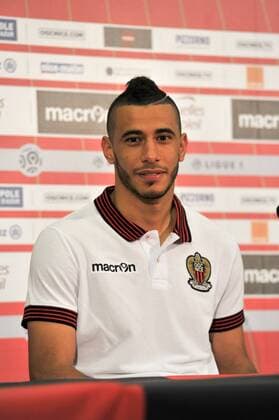 Younes Belhanda (ogcnice) - Fussball Frankreich, Ligue 1, Pressetermin Neuzugang OGC Nice - 02 09 2016 NorbertScanella Panoramic 