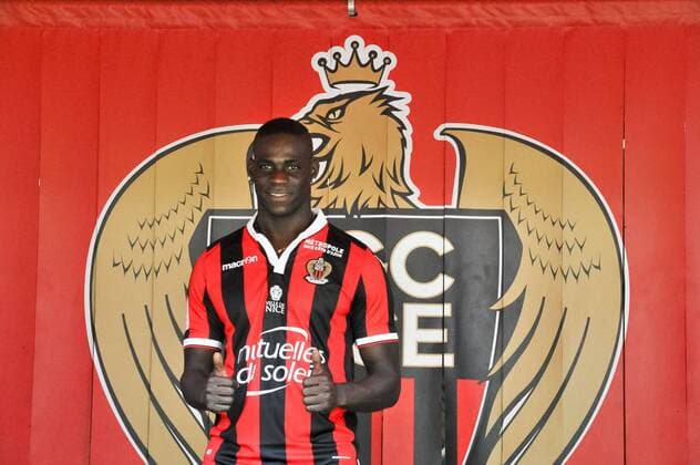 Mario Balotelli (ogcnice) - Fussball Frankreich, Ligue 1, Präsentation Neuzugang OGC Nice - 02 09 2016 NorbertScanella Panoramic 