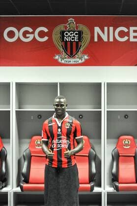 Mario Balotelli (ogcnice) - Fussball Frankreich, Ligue 1, Präsentation Neuzugang OGC Nice - 02 09 2016 NorbertScanella Panoramic 
