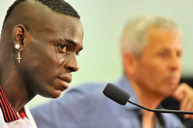 Mario Balotelli (ogcnice) - Fussball Frankreich, Ligue 1, Pressetermin OGC Nice - 02 09 2016 NorbertScanella Panoramic 