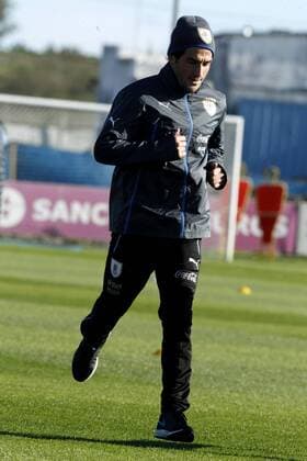 Fußball, WM Quali, Training Nationalteam Uruguay Uruguay s player Nicolas Lodeiro participates in a training session of the team at the Sports Centre Uruguayan Soccer Association in Montevideo, Uruguay, 02 September 2016. URUGUAY S TRAINING !ACHTUNG: NUR REDAKTIONELLE NUTZUNG!  MON001 20160902-636084541449584113