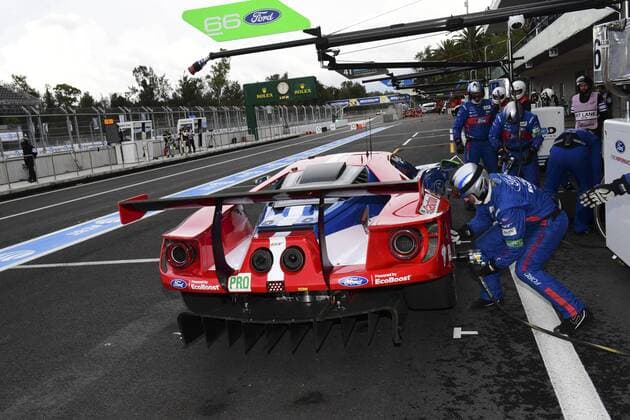 66 FORD CHIP GANASSI TEAM UK (USA) FORD GT LMGTE PRO STEFAN MUCKE (DEU) OLIVIER PLA (FRA) AUTOMOBILE : WEC - 6 Heures de Mexico - 02 09 2016 VisionSport Panoramic 
