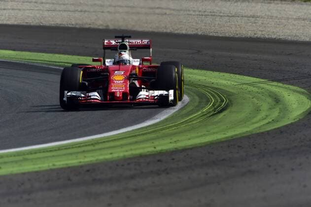 Italian Grand Prix, Monza 01 - 04 September 2016 - Free Practice 2, Sebastian Vettel (GER) Scuderia Ferrari SF16-H 