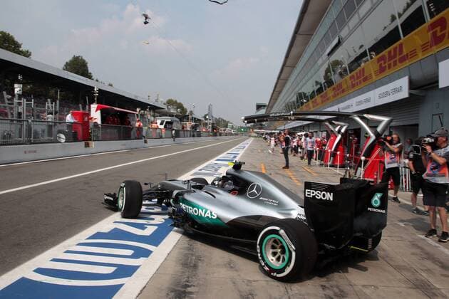 Italian Grand Prix, Monza 01 - 04 September 2016 - Free Practice 2, Nico Rosberg (GER) Mercedes AMG F1 W07 Hybrid 
