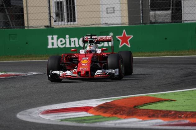Italian Grand Prix, Monza 01 - 04 September 2016 03.09.2016 - Free Practice 3, Sebastian Vettel (GER) Scuderia Ferrari SF16-H 