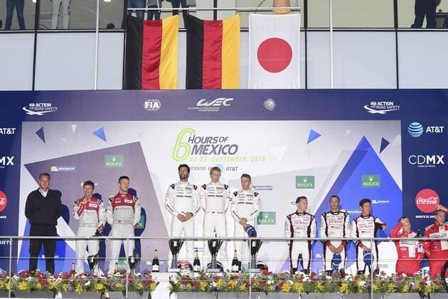 1 PORSCHE TEAM (DEU) PORSCHE 919 HYBRID LMP1 TIMO BERNHARD (DEU) MARK WEBBER (AUS) BRENDON HARTLEY (NZL) AUTOMOBILE : WEC - 6 Stunden von Mexico - 03 09 2016 VisionSport Panoramic 