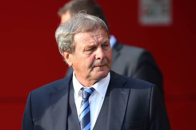 Fußball, WM Quali, Slowakei - England TRNAWA 04.09.2016 - Nationalteam Länderspiel - JAN KOZAK TRENER HEAD COACH SLO - SPORT FOOTBALL QUALIFICATION FOR THE WORLD CUP RUSSIA 2018 SLOVAKIA - ENGLAND -  160904CHW018