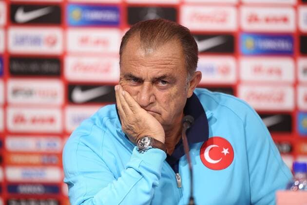 Themen der Woche - Sport Bilder des Tages - SPORT Fußball, WM Quali, PK Nationalteam Türkei Turkish national football team holds press conference PK Pressekonferenz 04.09.2016., Zagreb, stadium Maksimir, Croatia - Turkish national football team holds press conference ahead of qualifying match with Croatia for the World Cup in Russia. Head coach Fatih Terim.  IgorxSoban PIXSELL