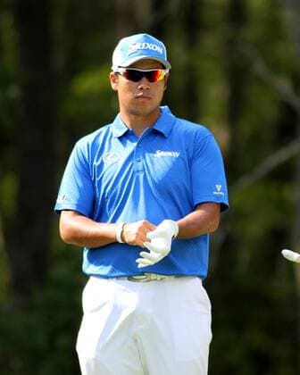 September 4, 2016: Hideki Matsuyama waits to tee of on 2 at the Deutsche Bank Championship at the TPC Boston in Norton, Massachusetts. (Photo by Malcolm Hope Icon Sportswire) GOLF: SEP 04 PGA Golf Herren - Deutsche Bank Championship - Third Round Icon160904010 EDITORIAL USE ONLY